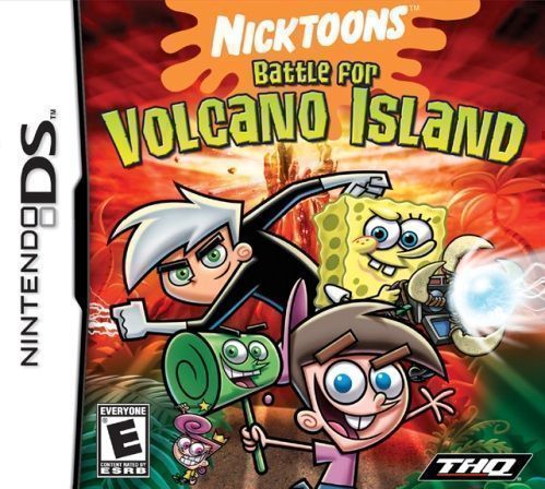 Nicktoons - Battle For Volcano Island (Psyfer) (USA) Game Cover